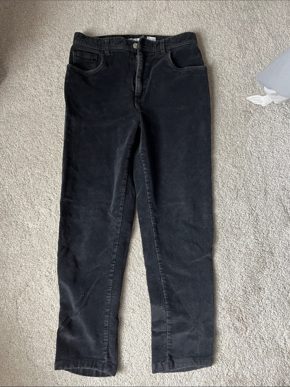 Black womens Jeans - Bill Blass Straight Fit